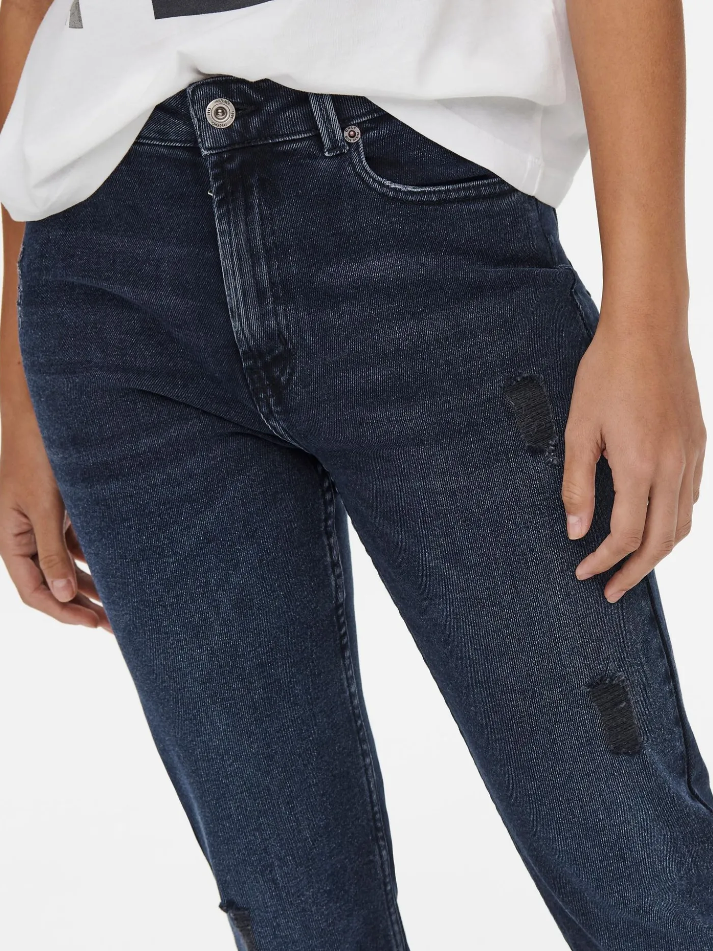 ONLEMILY LIFE HW ST RW CR AK MAE546 - Blue Black D