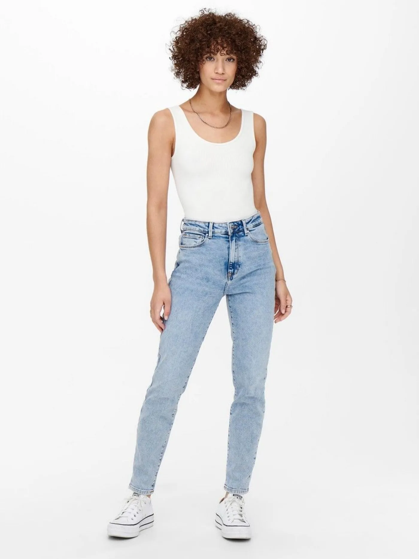 ONLEMILY STRETCH HW S A CRO789 NOOS - Light Blue D