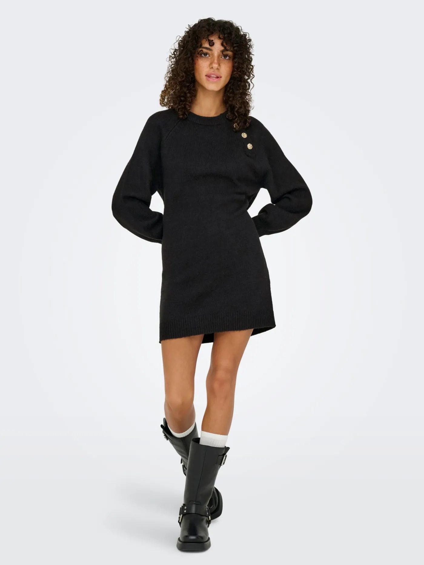 ONLEMMA LIFE LS BUTTON ONEC DRESS C