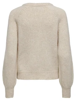 ONLEMMA LIFE LS BUTTON ONECK KNT NO