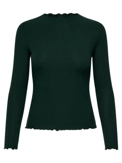 ONLEMMA L/S HIGH NECK TOP NOOS JRS