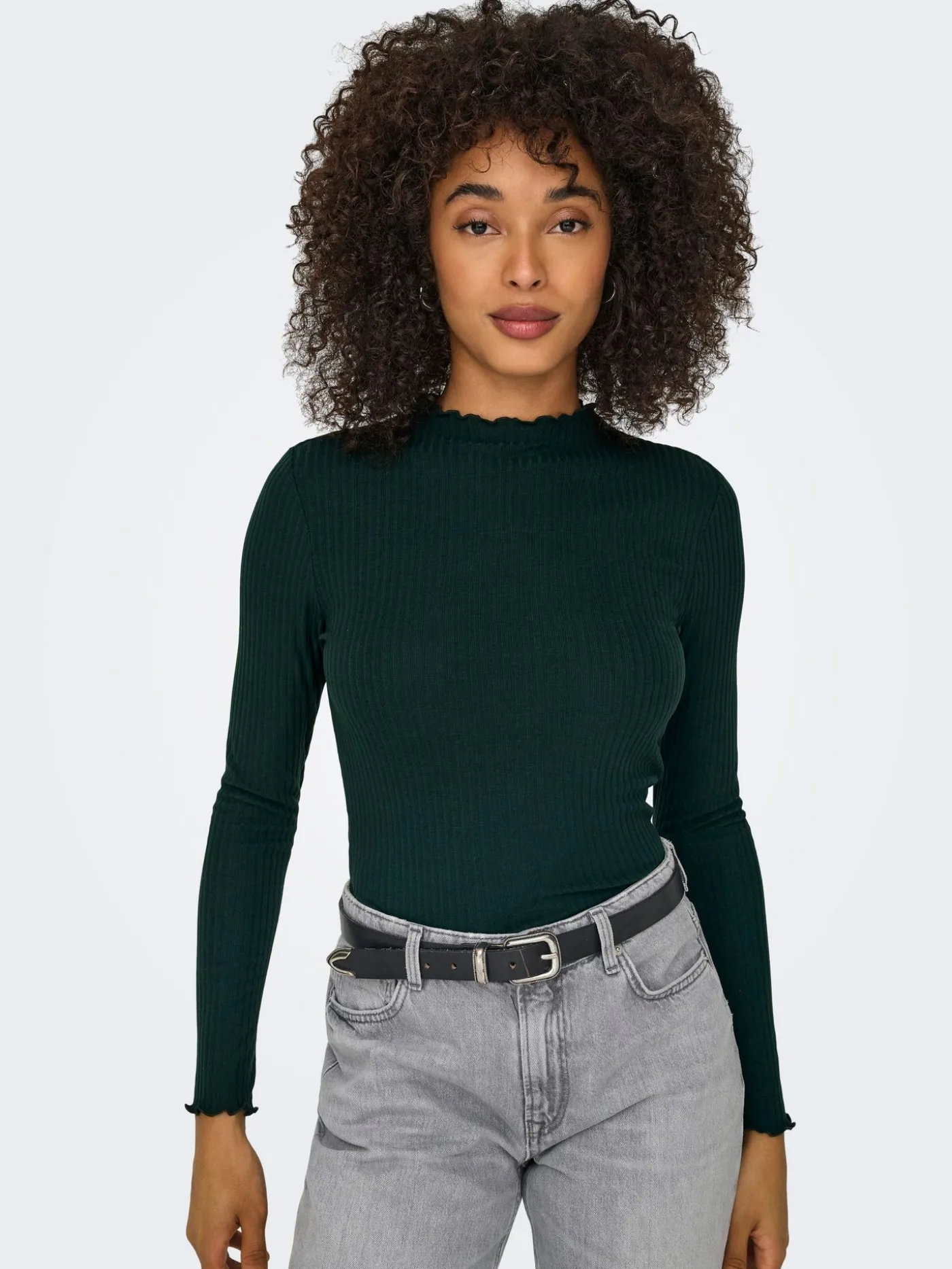 ONLEMMA L/S HIGH NECK TOP NOOS JRS