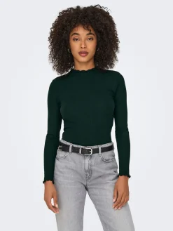 ONLEMMA L/S HIGH NECK TOP NOOS JRS