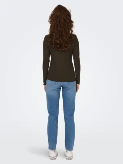 ONLEMMA L/S HIGH NECK TOP NOOS JRS