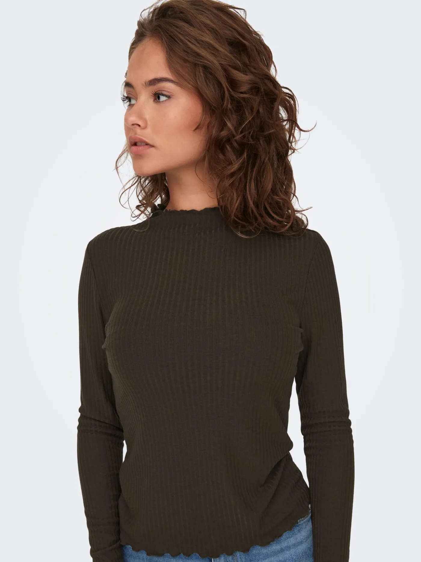 ONLEMMA L/S HIGH NECK TOP NOOS JRS