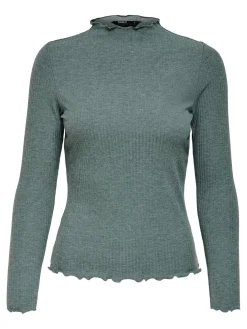 ONLEMMA L/S HIGH NECK TOP NOOS JRS