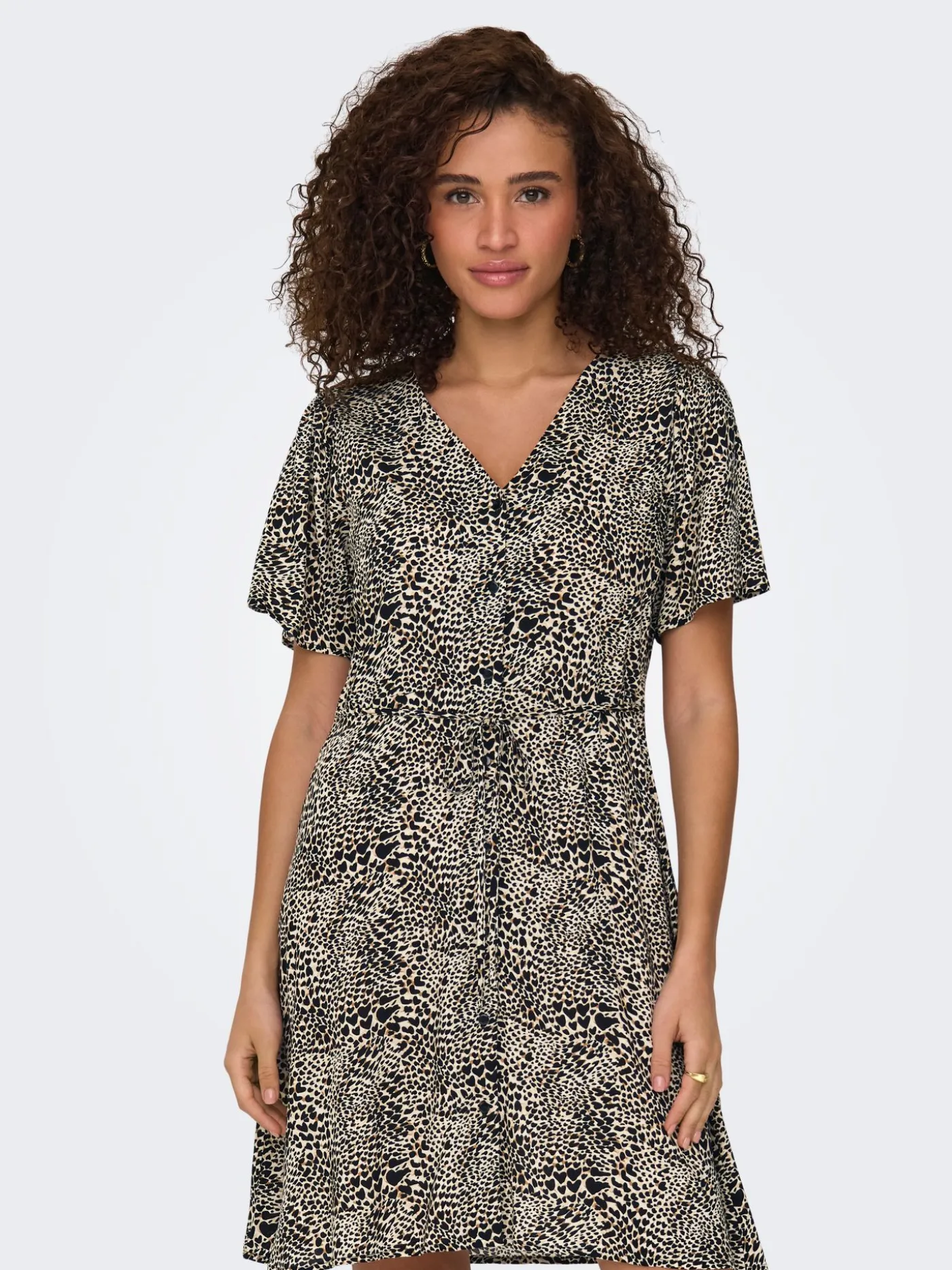 ONLEVIDA S/S SHORT DRESS WVN NOOS