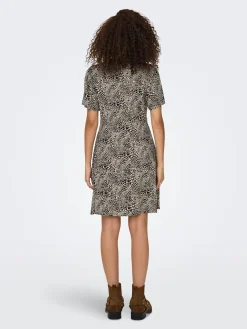 ONLEVIDA S/S SHORT DRESS WVN NOOS