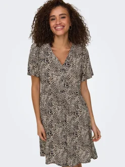 ONLEVIDA S/S SHORT DRESS WVN NOOS