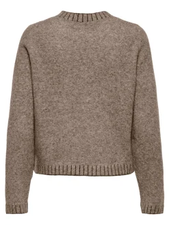 ONLFINA LS STITCH O-NECK CC KNT