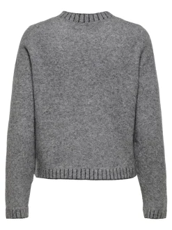 ONLFINA LS STITCH O-NECK CC KNT