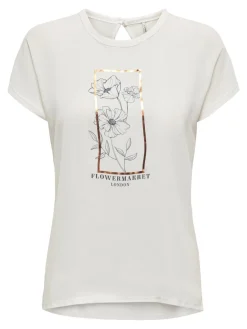 ONLFLORA RES S/S ART FOIL TOP BOX J