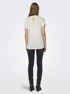 ONLFLORA RES S/S ART FOIL TOP BOX J