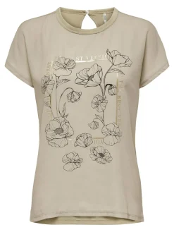 ONLFLORA RES S/S ART FOIL TOP BOX J