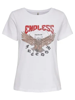 ONLFRAN O-NECK S/S TOP CS JRS