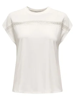 ONLFREE LIFE BATSLEEVE O-NECK MIX T