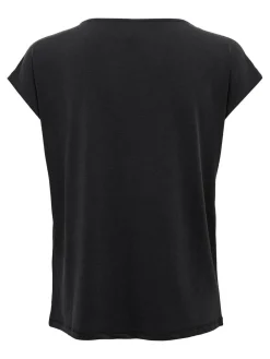 ONLFREE S/S MODAL V-NECK TOP JRS NO
