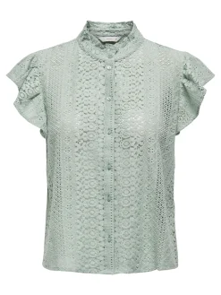 ONLGABINA CAP SLEEVE TOP WVN