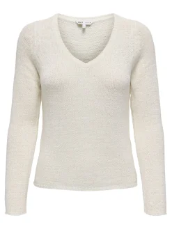 ONLGEENA L/S V-NECK KNT NOOS