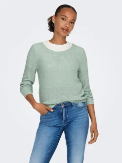 ONLGEENA XO L/S PULLOVER KNT NOOS