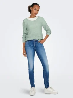 ONLGEENA XO L/S PULLOVER KNT NOOS