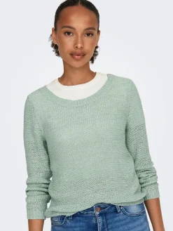 ONLGEENA XO L/S PULLOVER KNT NOOS