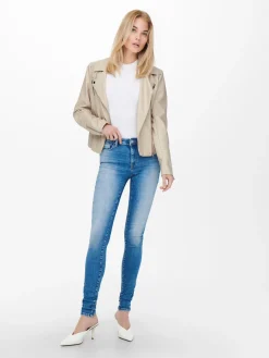 ONLGEMMA FAUX LEATHER BIKER OTW NOO