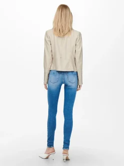 ONLGEMMA FAUX LEATHER BIKER OTW NOO