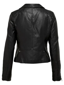 ONLGEMMA FAUX LEATHER BIKER OTW NOO