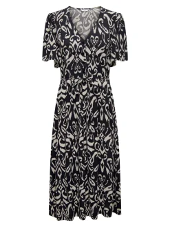 ONLHALIA LIFE S/S MIDI DRESS WVN NO