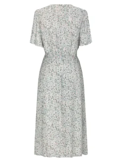 ONLHALIA LIFE S/S MIDI DRESS WVN NO