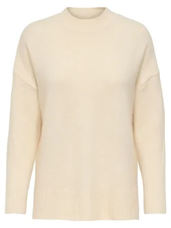 ONLHAZEL LS HIGHNECK OVERS PULL KNT