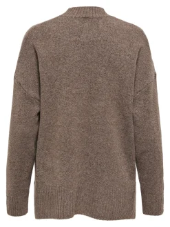 ONLHAZEL LS HIGHNECK OVERS PULL KNT