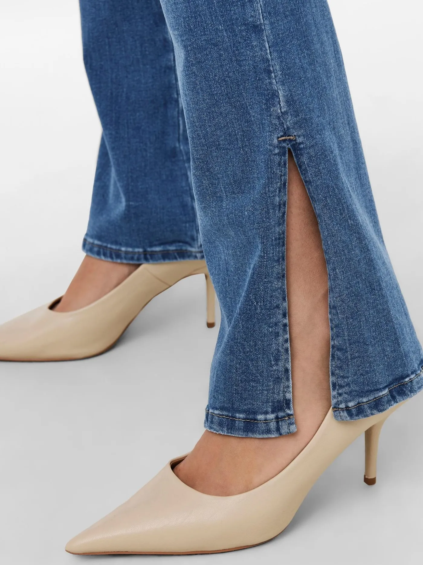 ONLHUSH LIFE MID FLARED SLIT DNM AZ - Light Medium