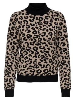 ONLIBI JQ LS HIGH NECK CC KNT