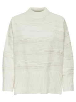 ONLIMA LS LOOSE STRUC HIGHNECK CC K