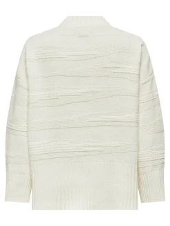 ONLIMA LS LOOSE STRUC HIGHNECK CC K