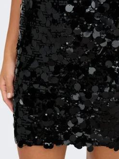 ONLJADEL SEQUINS SKIRT WVN