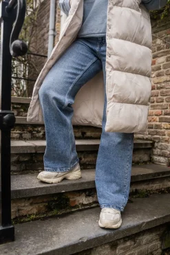 ONLJUICY HW WIDE LEG REA365  NOOS - Medium Blue De