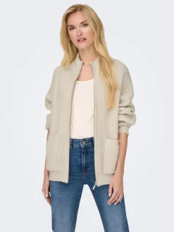 ONLKAJA LIFE LS ZIP CARDIGAN CC KNT