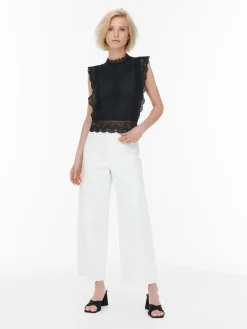 ONLKARO S/L LACE TOP NOOS WVN