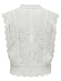 ONLKARO S/L LACE TOP NOOS WVN