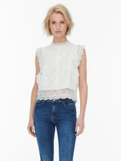 ONLKARO S/L LACE TOP NOOS WVN