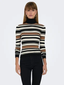 ONLKAROL L/S ROLLNECK PULLOVER KNT