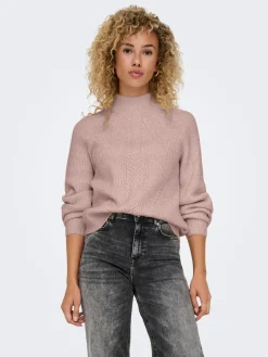 ONLKATIA LS DETAIL HIGHNECK KNT