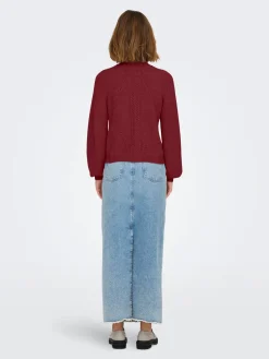 ONLKATIA LS DETAIL HIGHNECK KNT