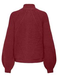 ONLKATIA LS DETAIL HIGHNECK KNT