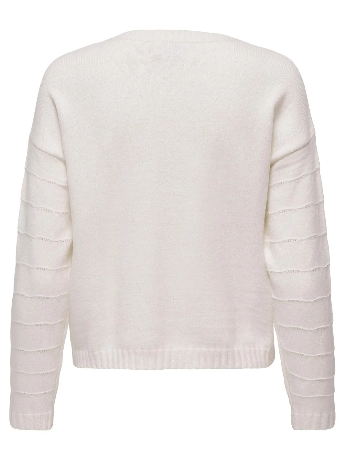 ONLKATIA LS STRUCT O-NECK CC KNT