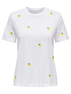 ONLKETTY LIFE S/S O-NECK TOP JRS NO