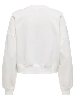 ONLKIARA L/S O-NECK PEARL SWT